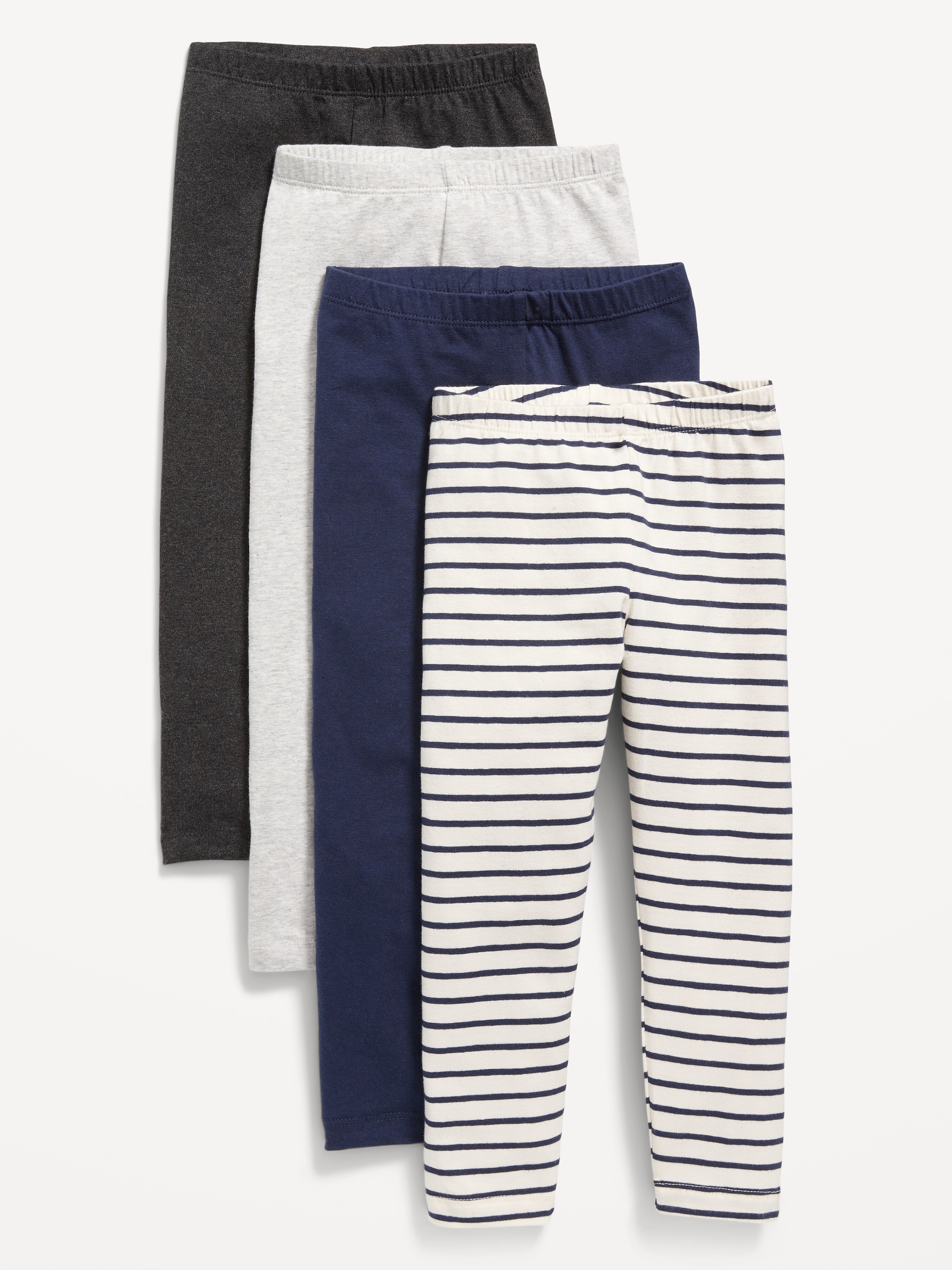 Full-Length Leggings 4-Pack for Toddler Girls
