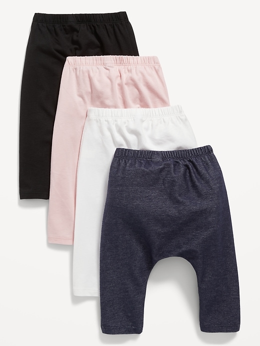 View large product image 2 of 2. 4-Pack Solid U-Shaped Pants for Baby