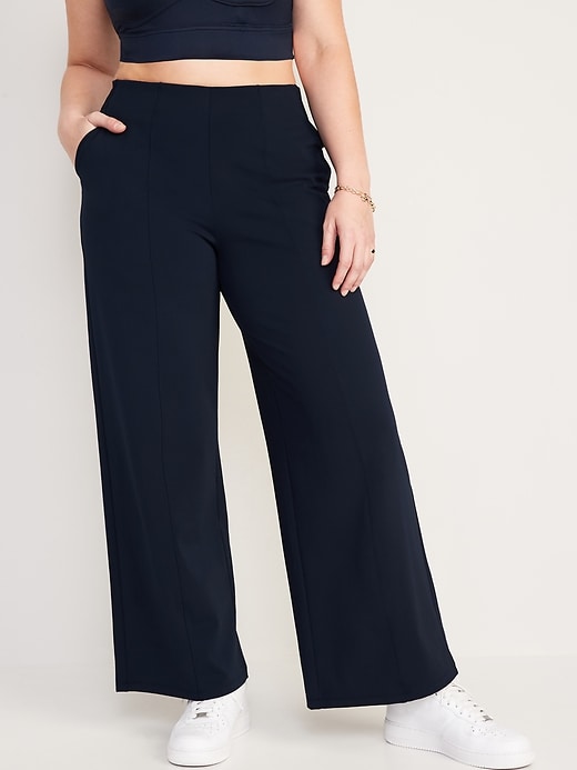 High-Waisted PowerSoft Wide-Leg Pants | Old Navy