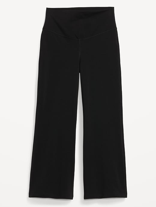 Extra High-Waisted PowerChill Cropped Wide-Leg Yoga Pants | Old Navy