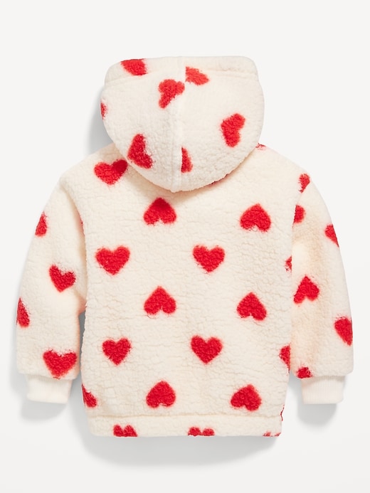 View large product image 2 of 2. Unisex Sherpa Zip Jacket for Baby