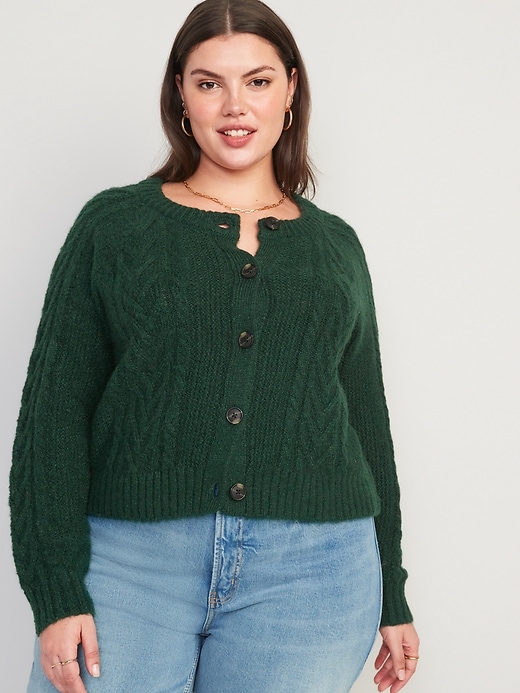 Image number 7 showing, Cozy Cable-Knit Cardigan