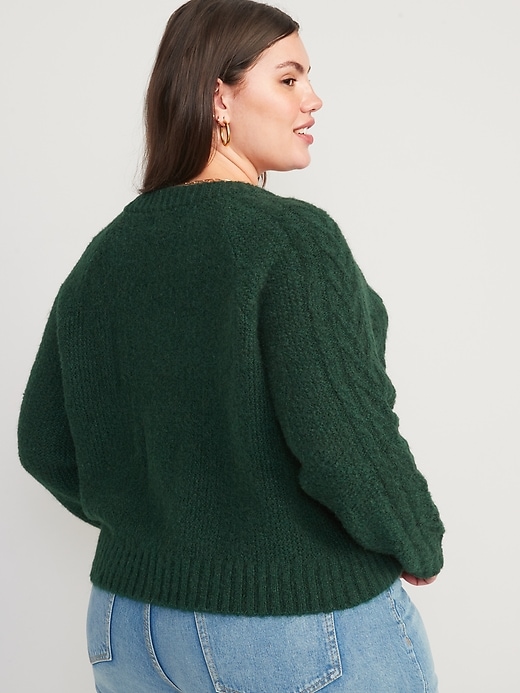 Image number 8 showing, Cozy Cable-Knit Cardigan