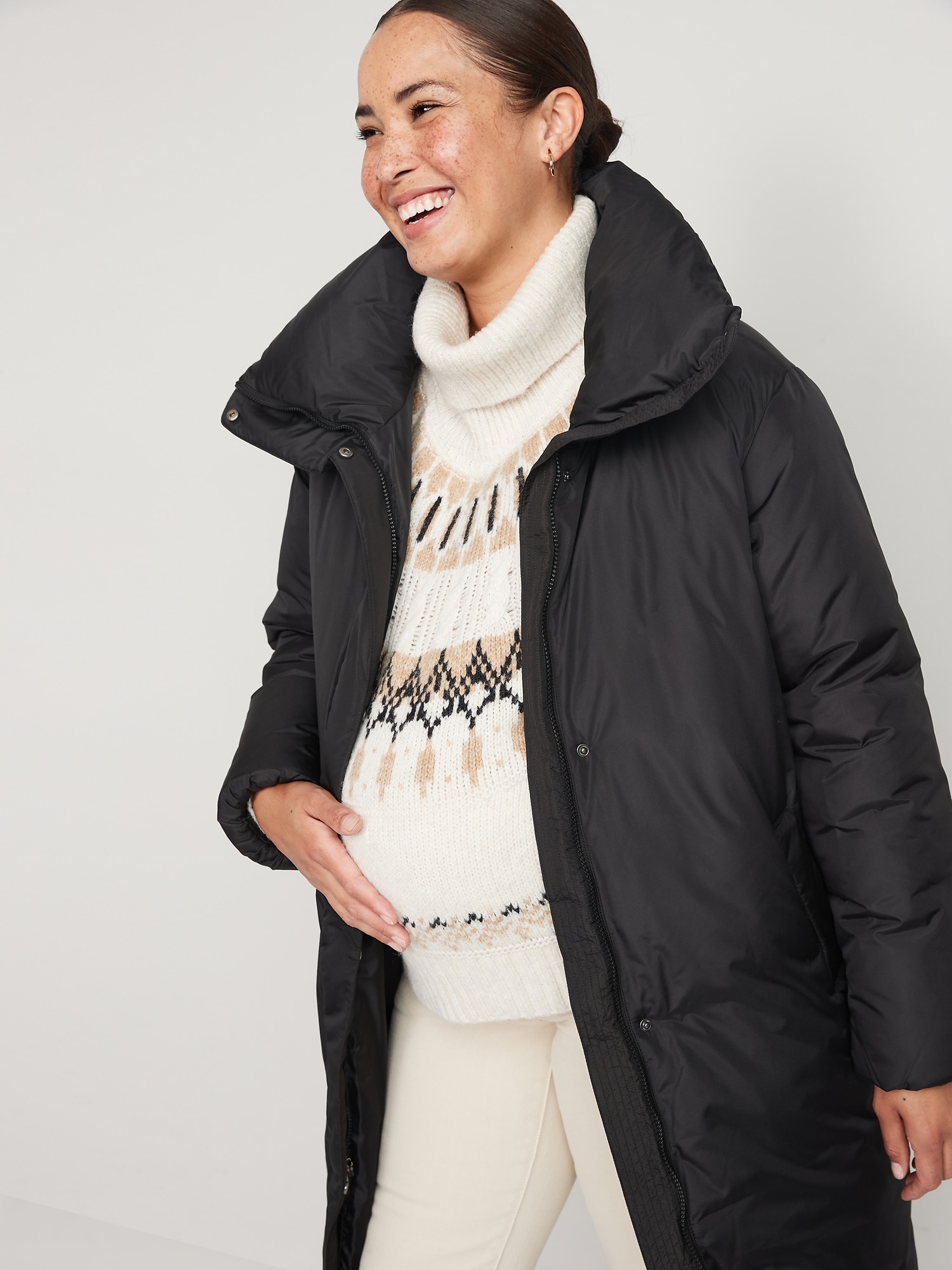 Old navy maternity on sale jackets