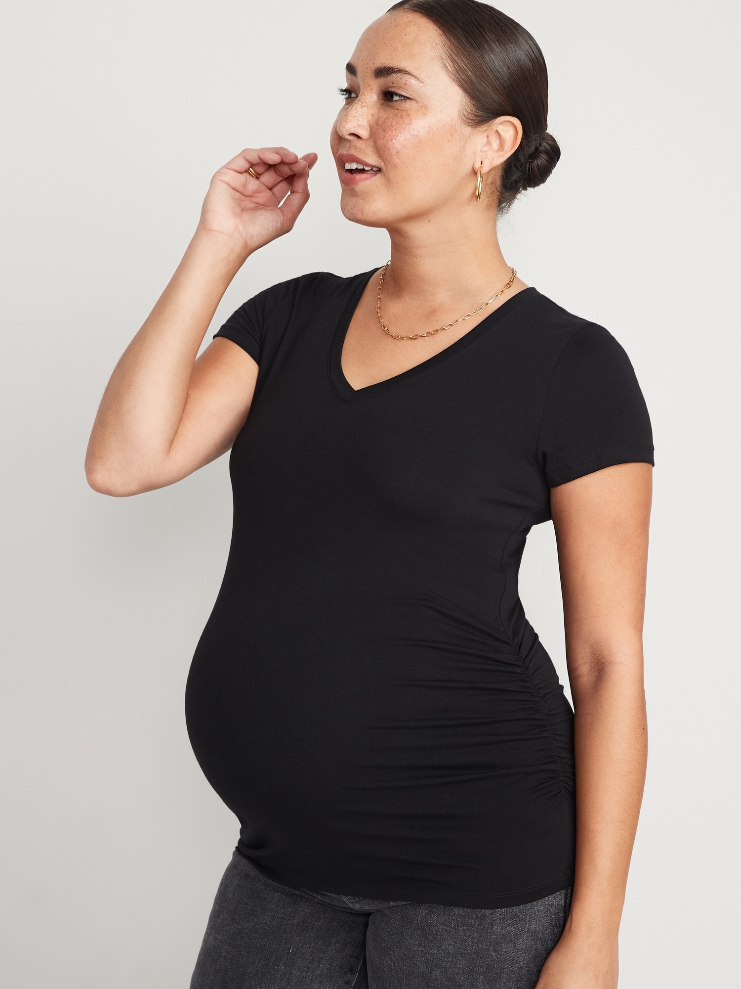 Maternity V-Neck T-Shirt | Old Navy