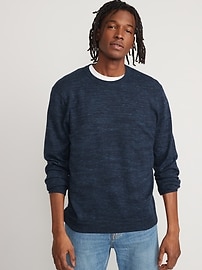 Old Navy Sweater Mens Large L V Neck Pullover Orange