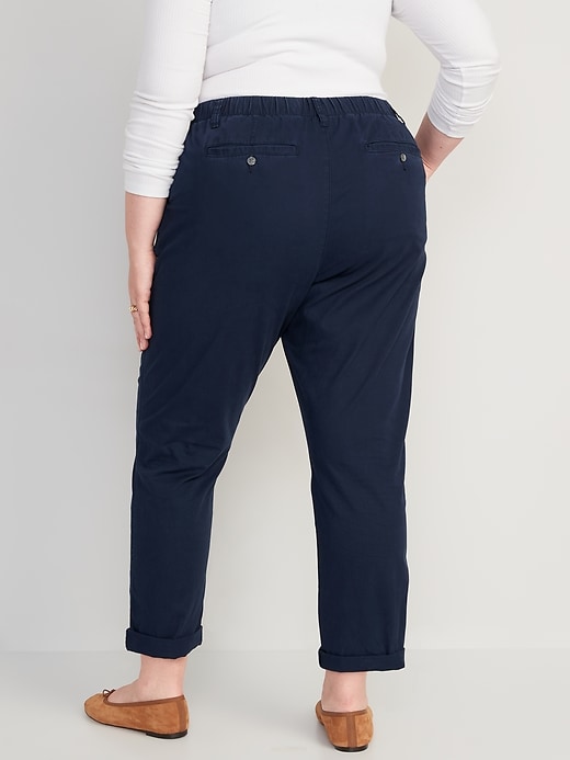 Navy & Navy Women's  Chino Long Pants – F.O.S
