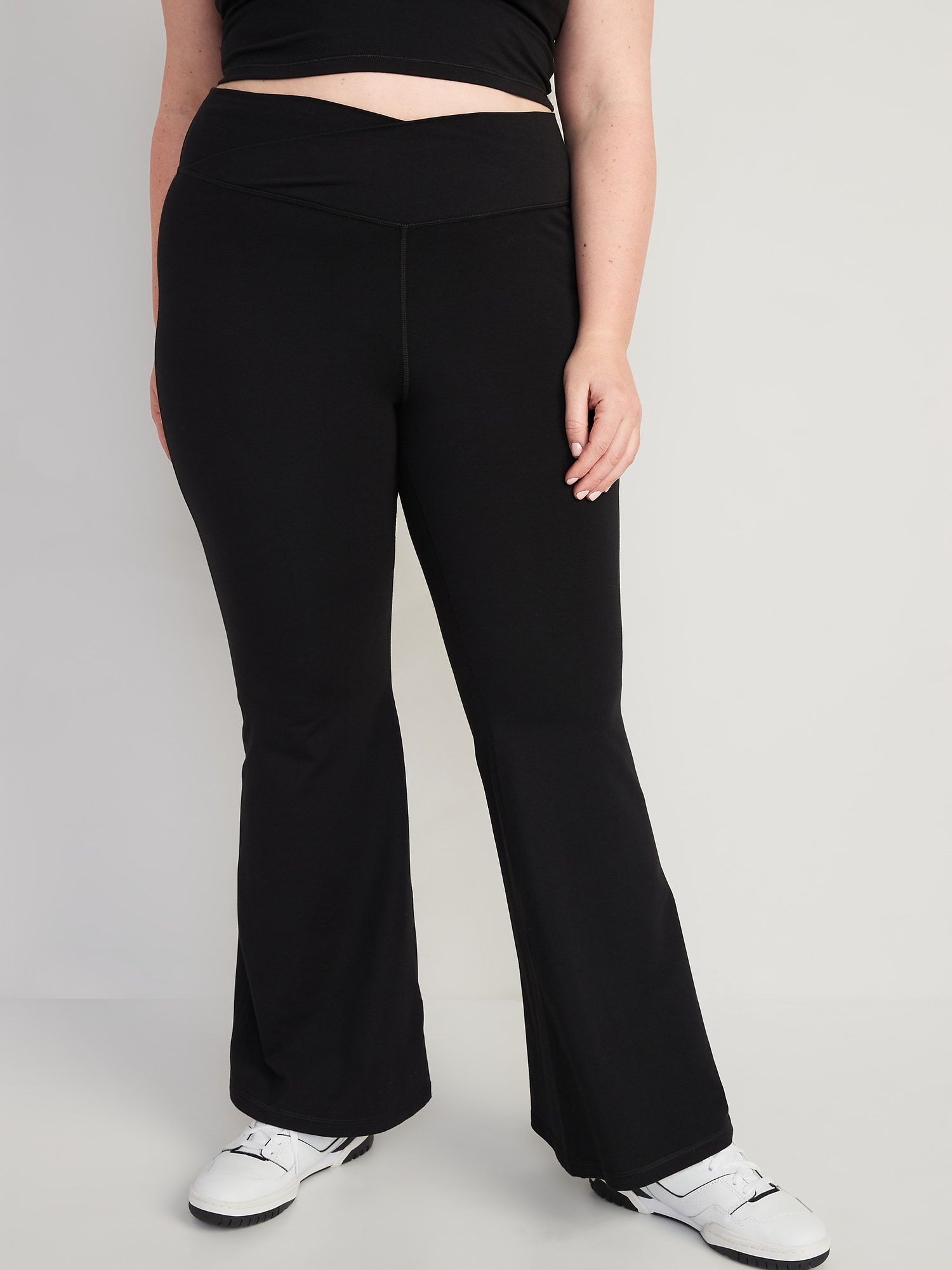 Extra High-Waisted PowerChill Crossover Super-Flare Pants for 