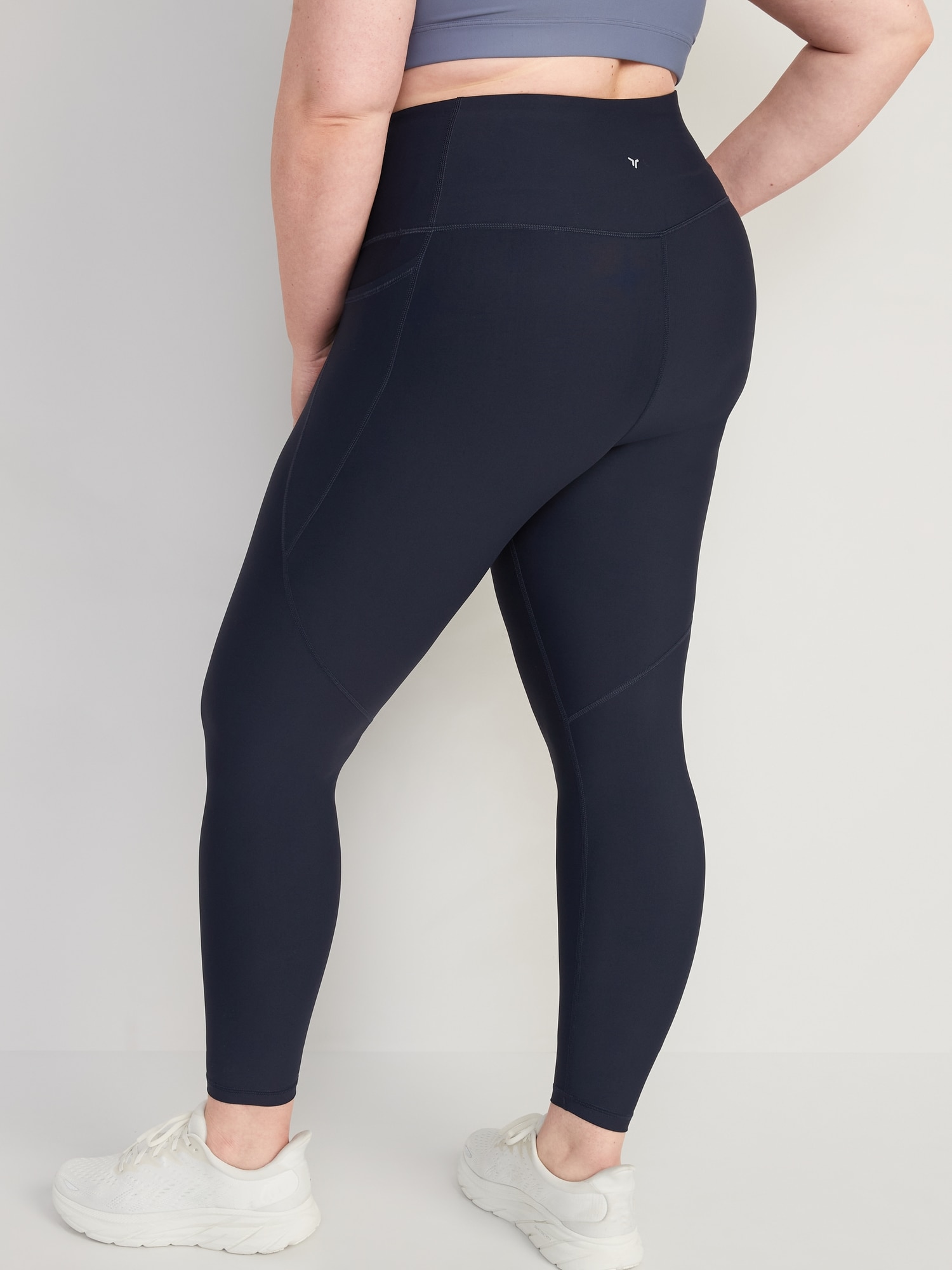 Buy Free People Ultra High-rise 7/8 Happiness Runs Leggings - Vintage  Deepest Navy At 66% Off