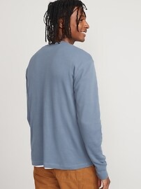 View large product image 3 of 3. Thermal-Knit Long-Sleeve T-Shirt 3-Pack