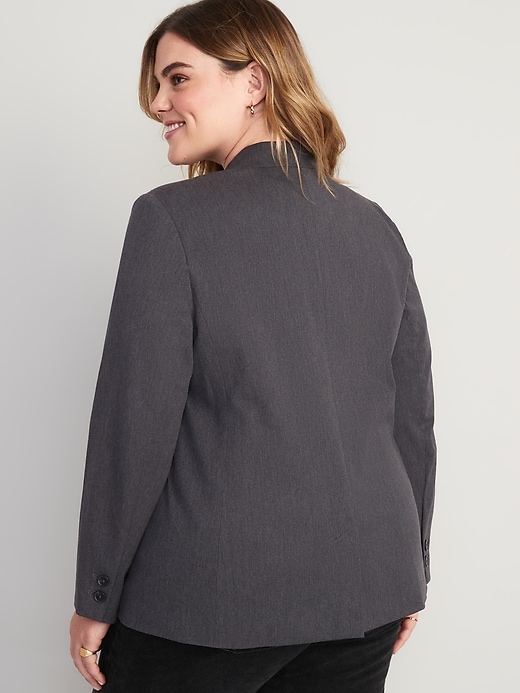 Image number 8 showing, Heathered Twill Pixie Blazer for Women