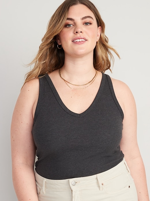 Image number 7 showing, First-Layer V-Neck Tank Top