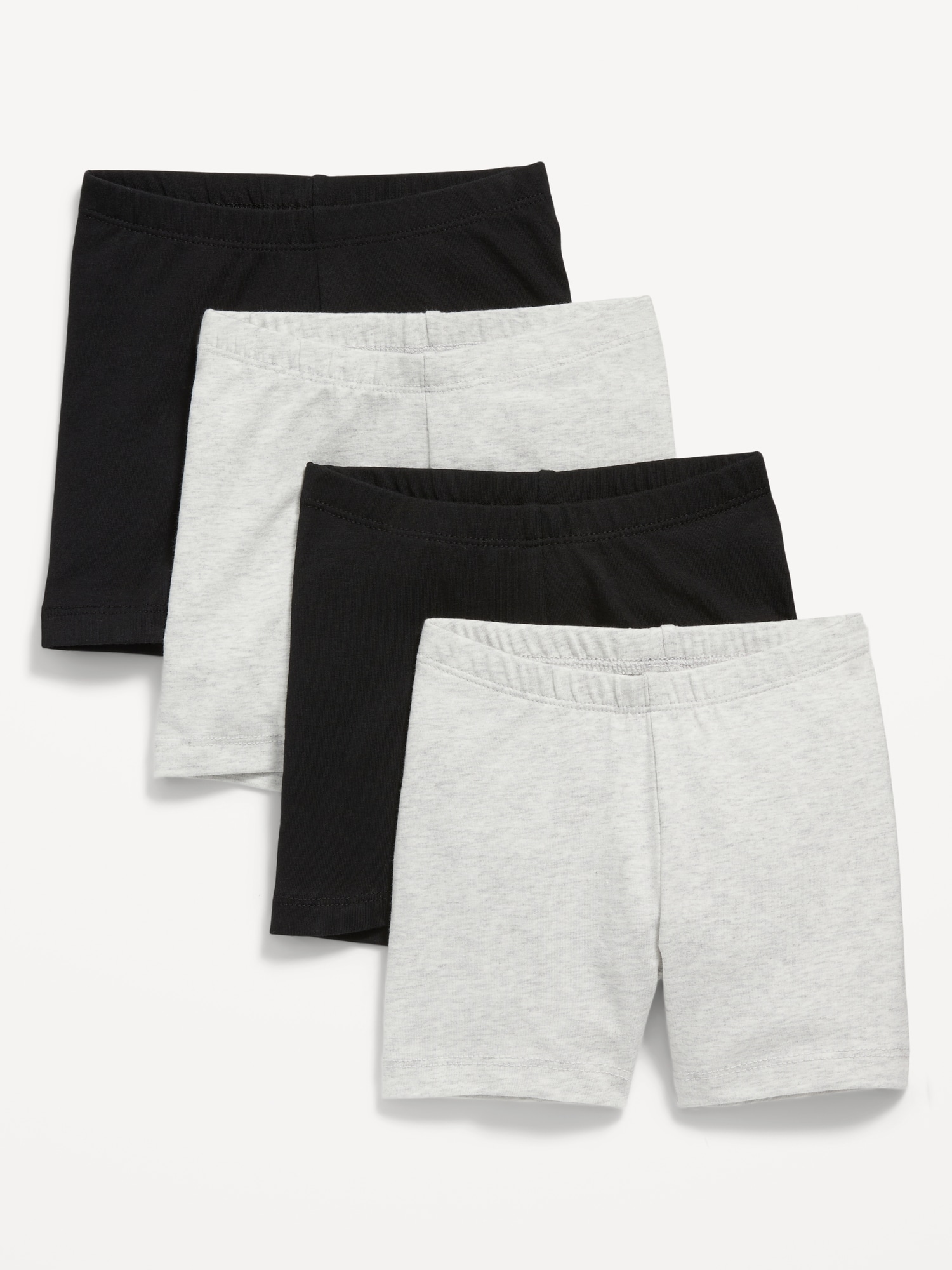 Jersey Biker Shorts 4-Pack for Toddler Girls Hot Deal