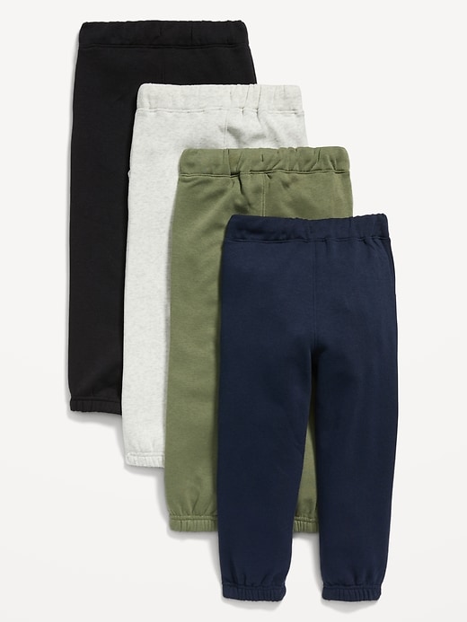 View large product image 2 of 2. Unisex Sweatpants 4-Pack for Toddler