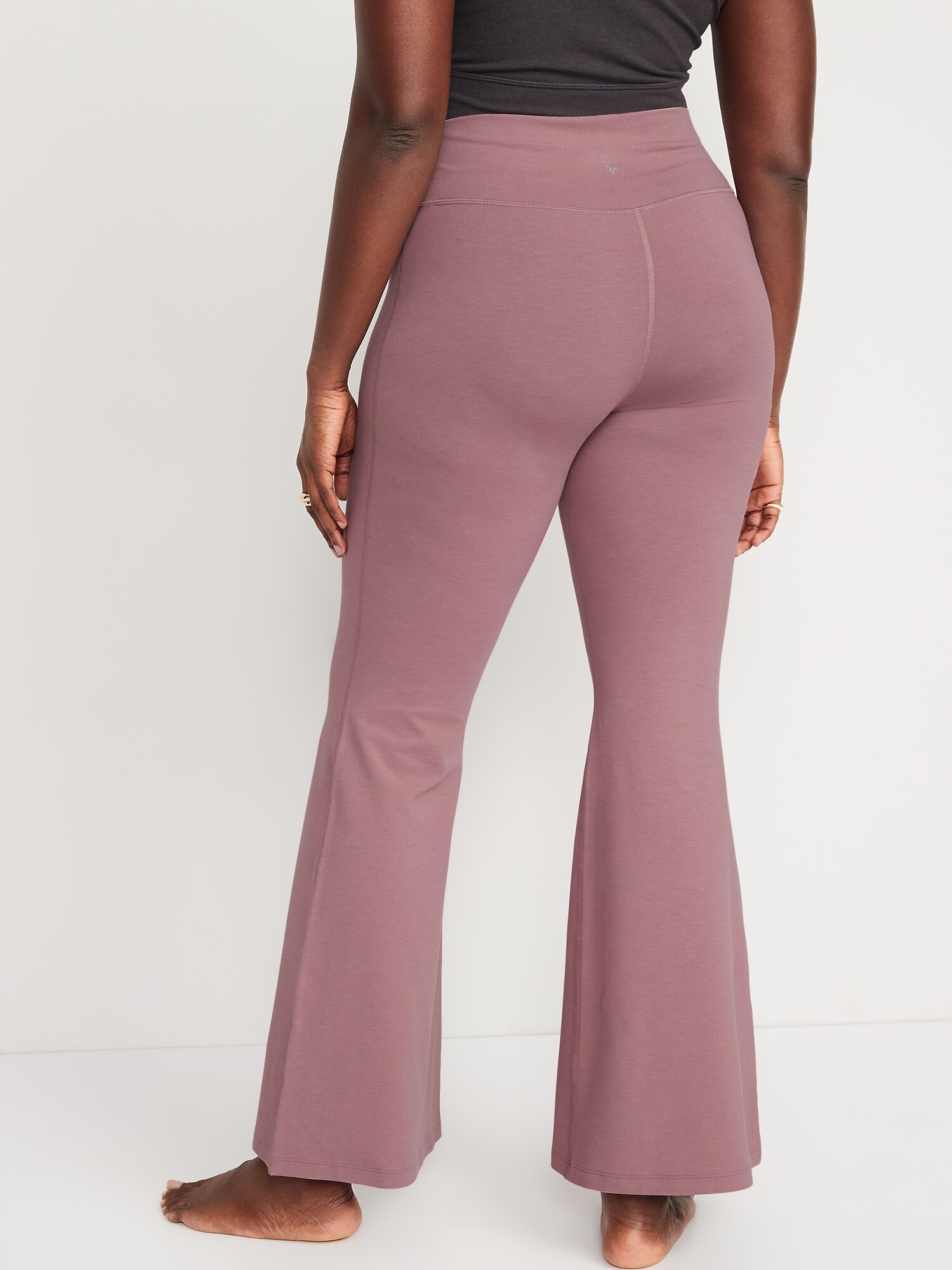 Gargle Pacific Zeal Extra High-Waisted PowerChill Crossover Super-Flare Pants for Women | Old  Navy