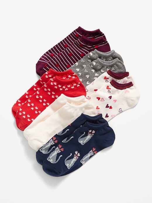 Old Navy Novelty Ankle Socks 6-Pack for Women. 17