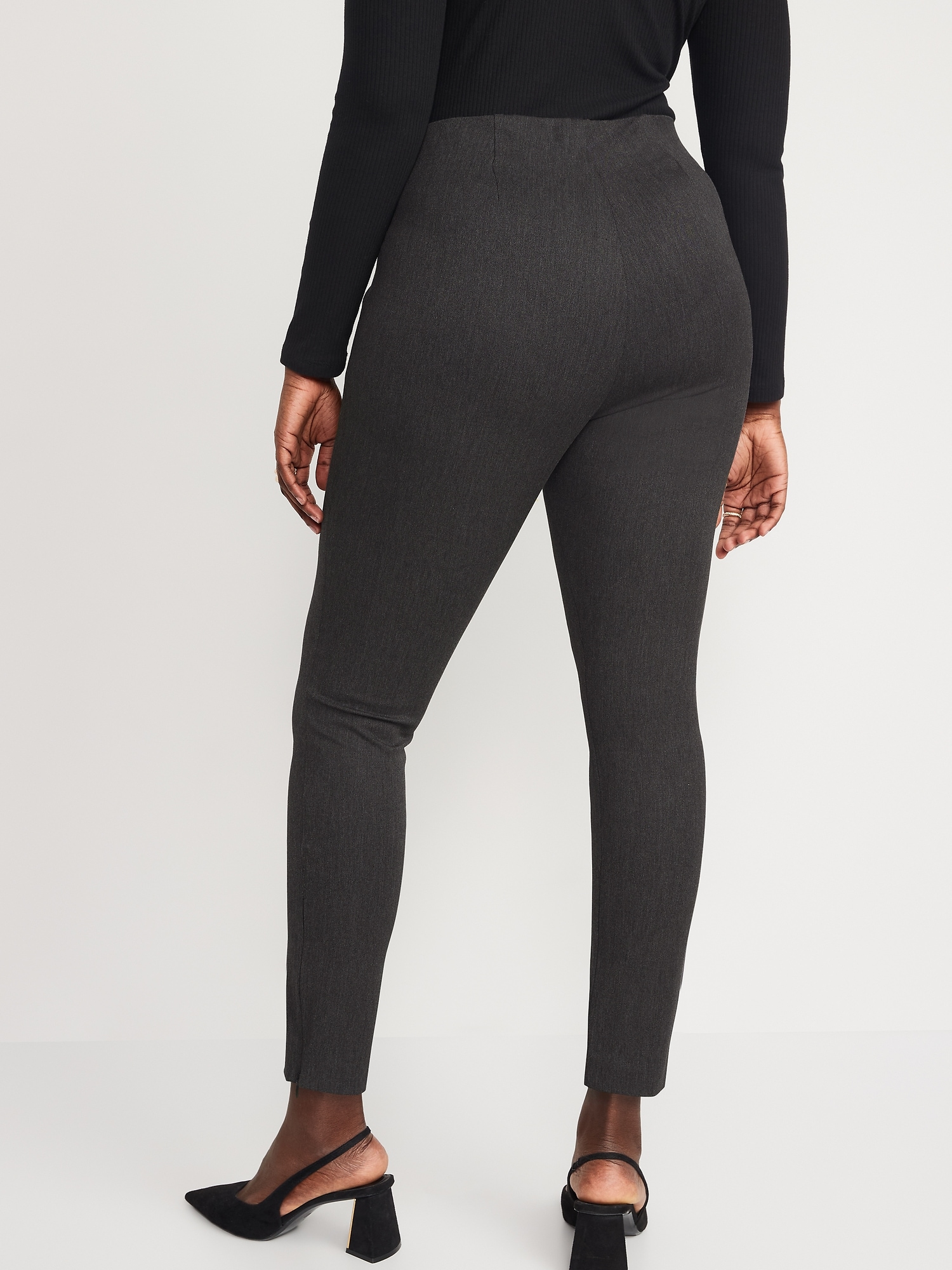 High-Rise Pixie Side-Zip Pants for Women