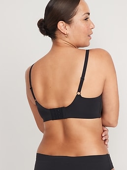 Old Navy Women's Maternity High Support Hands-Free Pumping Bra - Black - Size S