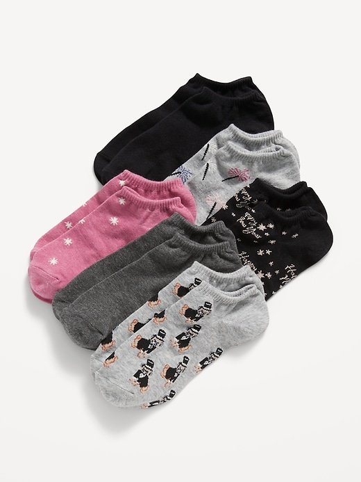 Old Navy Novelty Ankle Socks 6-Pack for Women. 15