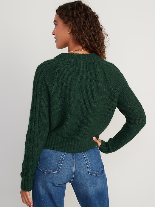 Image number 2 showing, Cozy Cable-Knit Cardigan