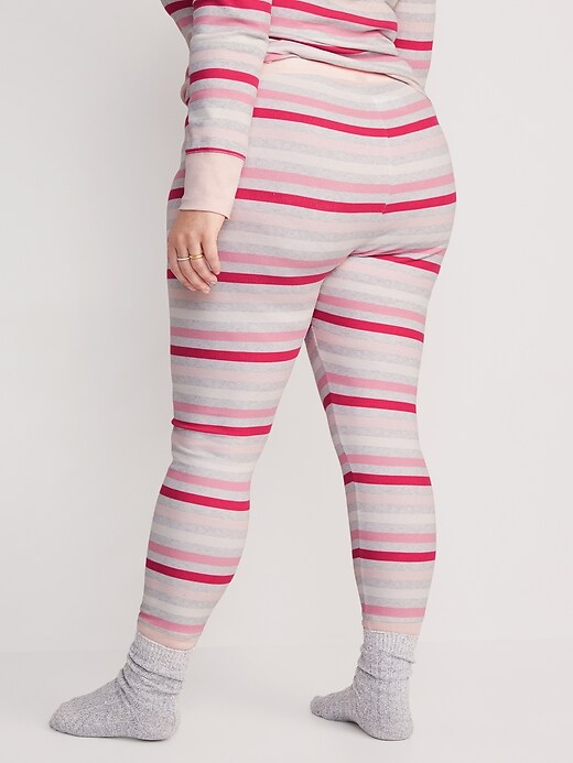 Image number 8 showing, Matching Printed Thermal-Knit Pajama Leggings