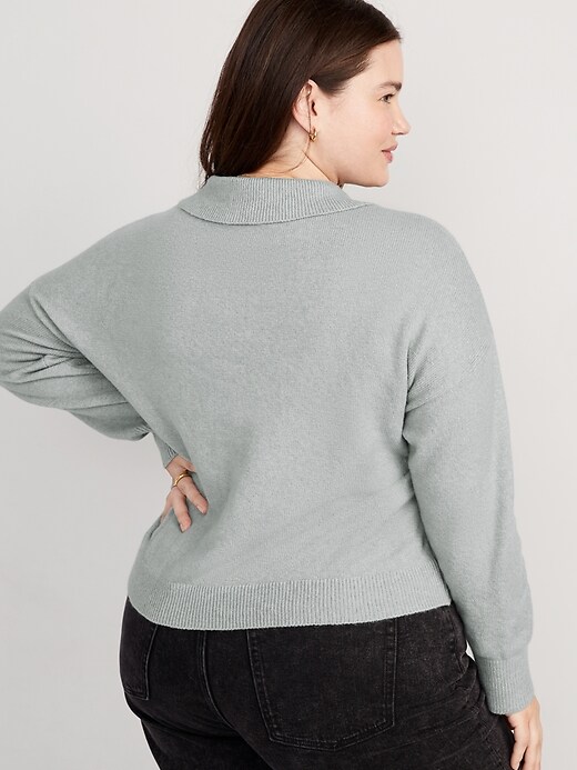 Image number 8 showing, Cozy Collared Sweater