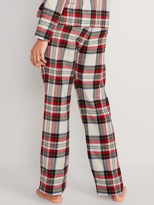 Image number 7 showing, Printed Flannel Pajama Set