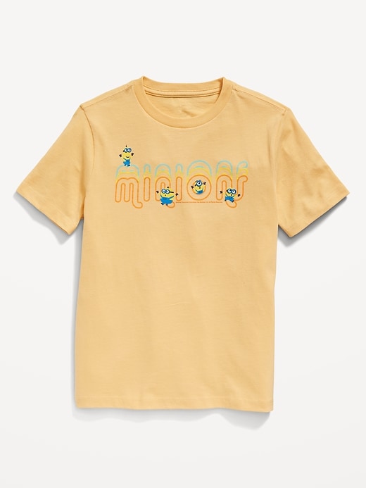 View large product image 1 of 2. Minions™ Gender-Neutral Graphic T-Shirt for Kids