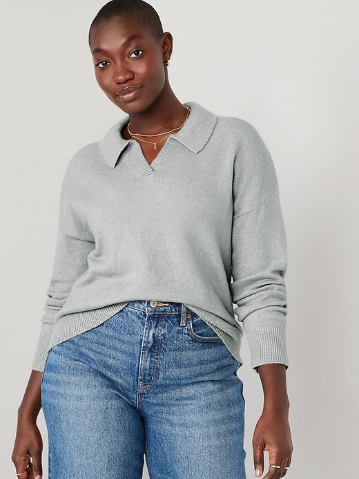 Image number 5 showing, Cozy Collared Sweater