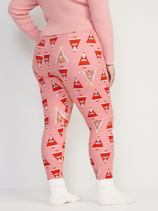 Image number 7 showing, Matching Printed Thermal-Knit Pajama Leggings for Women