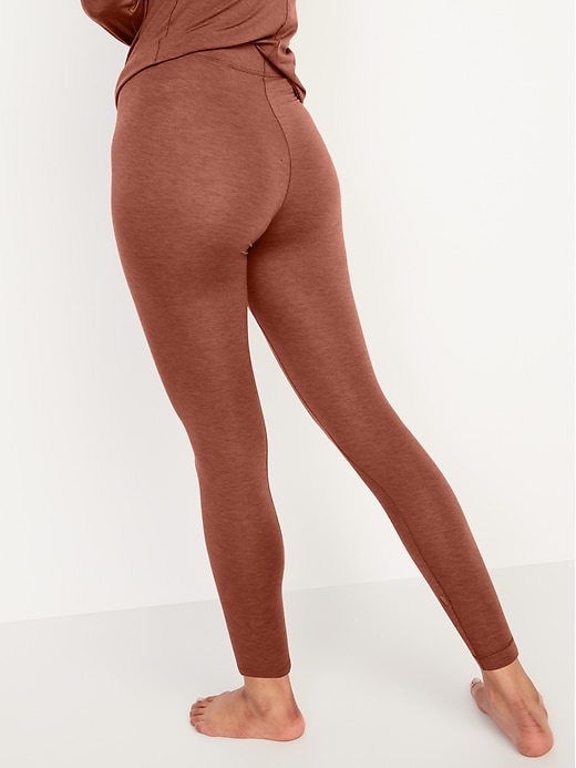 Image number 2 showing, High-Waisted UltraBase Merino Wool Base Layer Tights