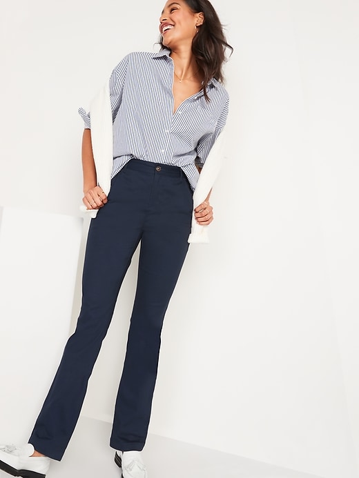 Image number 3 showing, High-Waisted Wow Boot-Cut Pants for Women