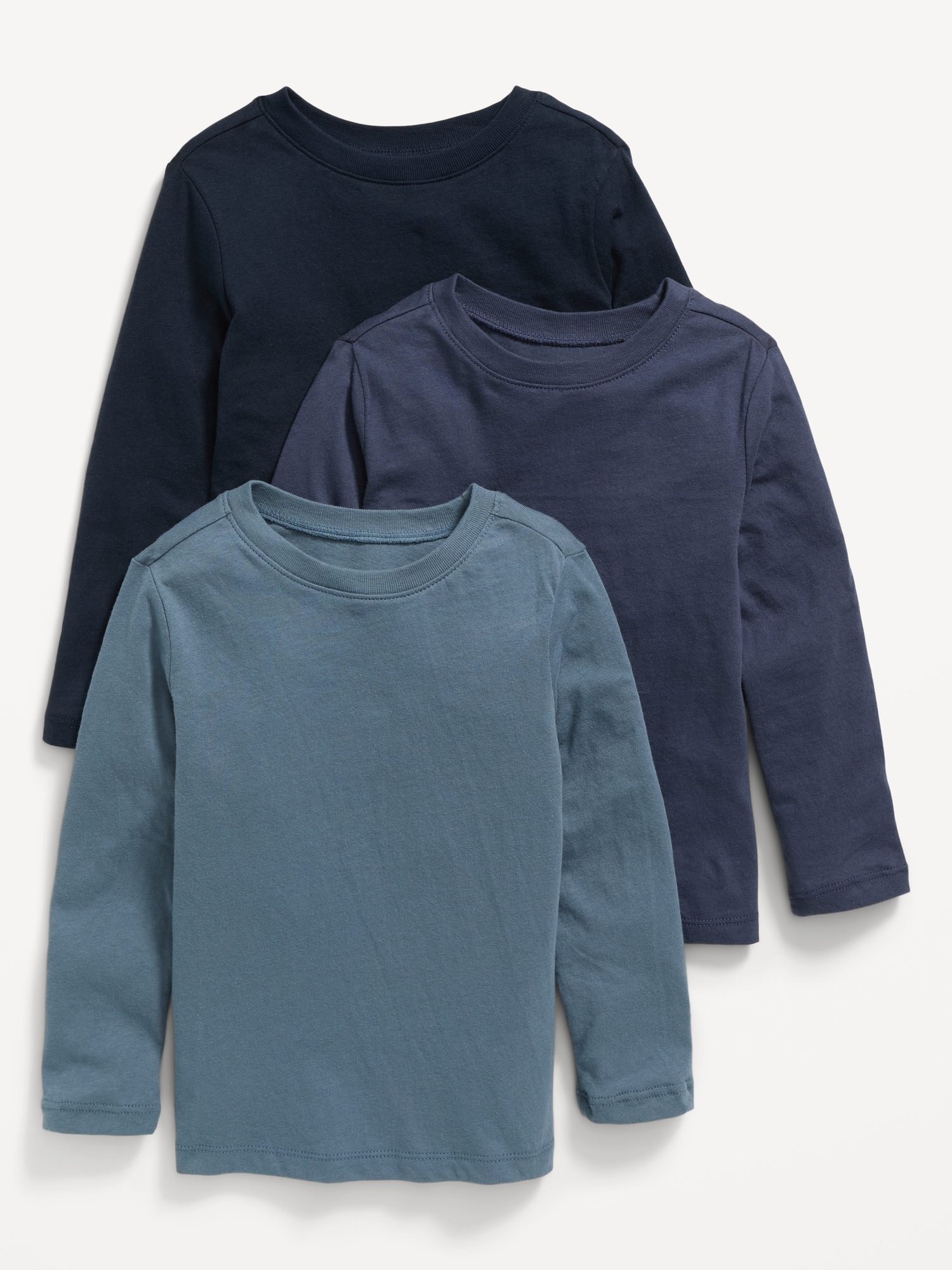 Unisex Long-Sleeve T-Shirt 3-Pack for Toddler | Old Navy