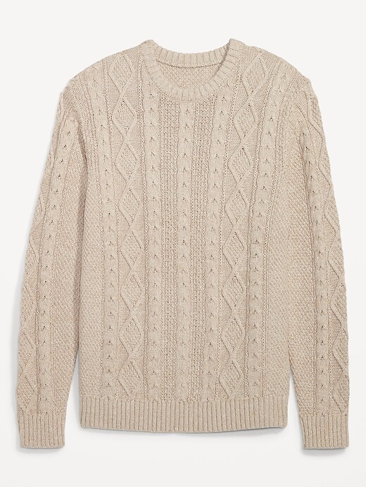 Image number 4 showing, Cozy Cable-Knit Cotton Sweater