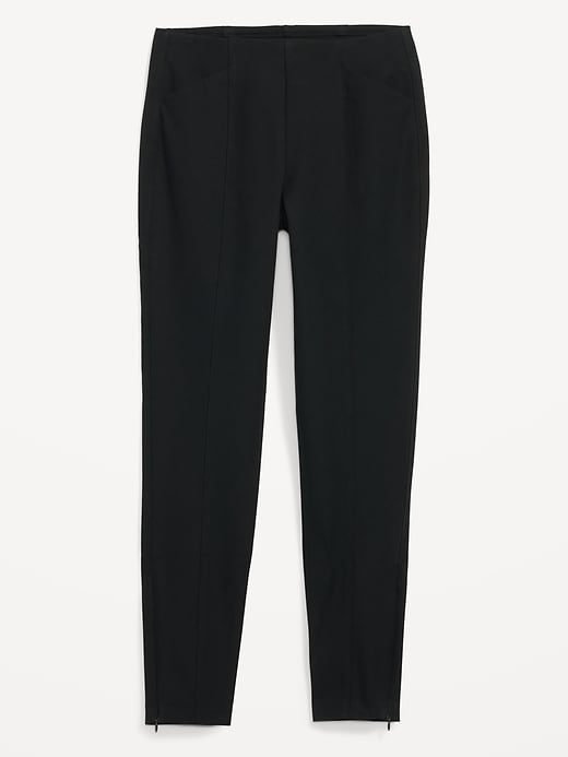 Image number 4 showing, High-Waisted Pull-On Pixie Skinny Ankle Pants