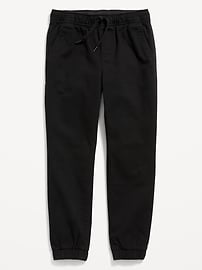 View large product image 3 of 4. Built-In Flex Twill Jogger Pants for Boys
