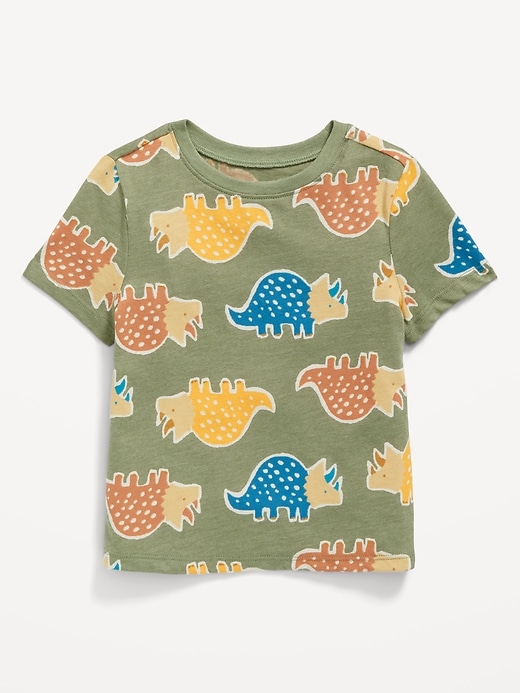 View large product image 1 of 2. Unisex Printed Crew-Neck T-Shirt for Toddler