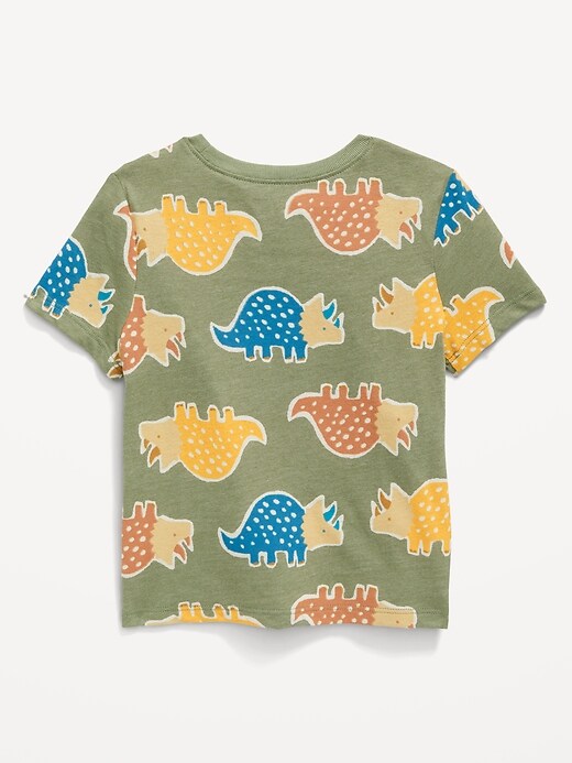 View large product image 2 of 2. Unisex Printed Crew-Neck T-Shirt for Toddler