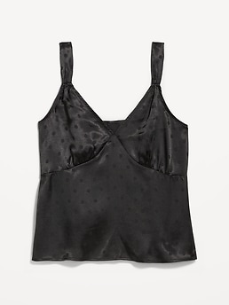 Panhandle Ladies Black Satin Cami JW20T04413-BLK - Stockyard Style