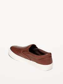 View large product image 3 of 3. Gender-Neutral Canvas Slip-On Sneakers for Kids
