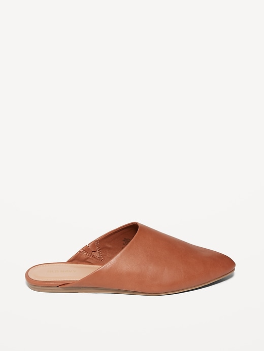 Image number 3 showing, Faux-Leather Mule Shoes