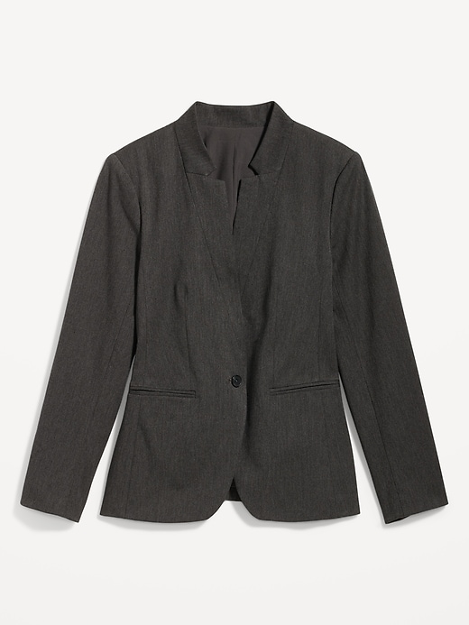 Image number 4 showing, Heathered Twill Pixie Blazer for Women