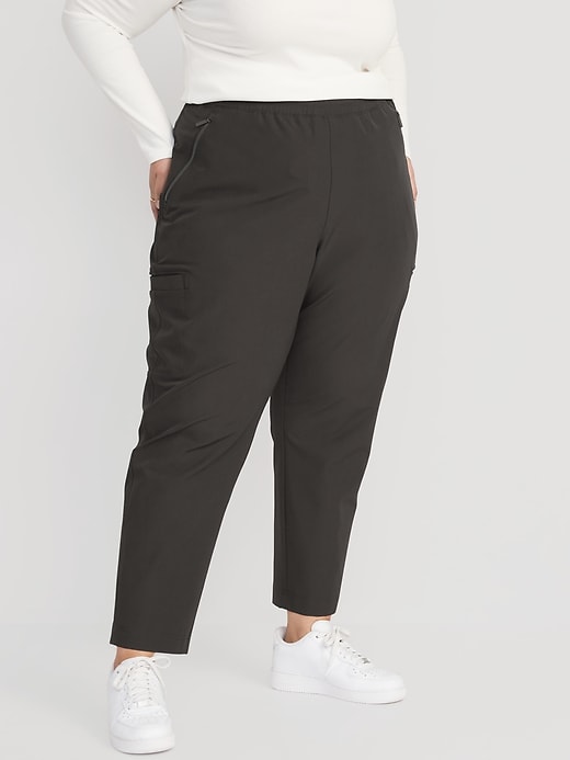 Image number 7 showing, High-Waisted All-Seasons StretchTech Slouchy Taper Cargo Pants