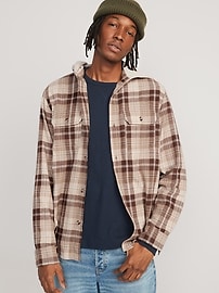 Old navy 2024 hooded flannel