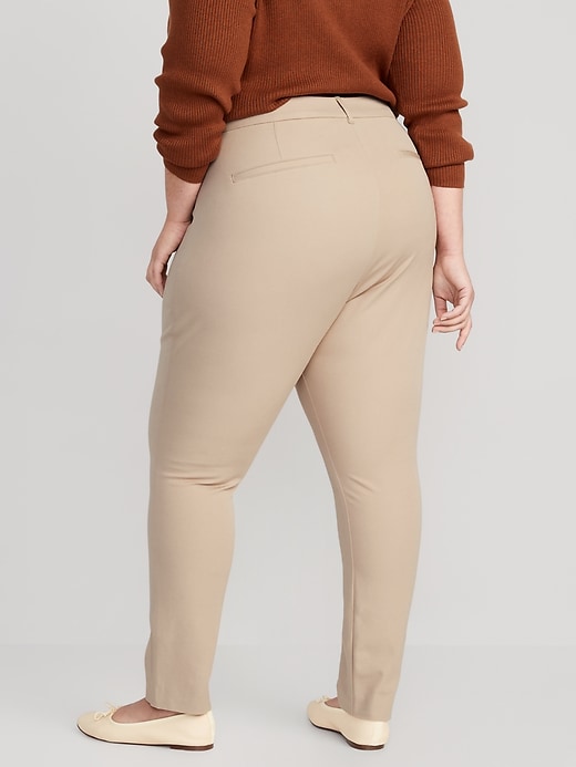 Image number 8 showing, Curvy High-Waisted Pixie Skinny Ankle Pants