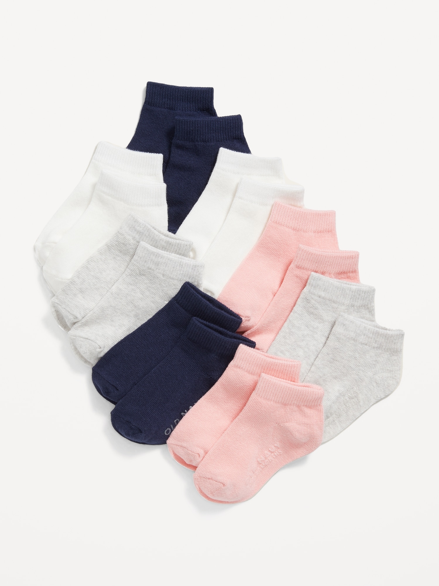 Unisex Ankle Socks 8-Pack For Toddler & Baby | Old Navy