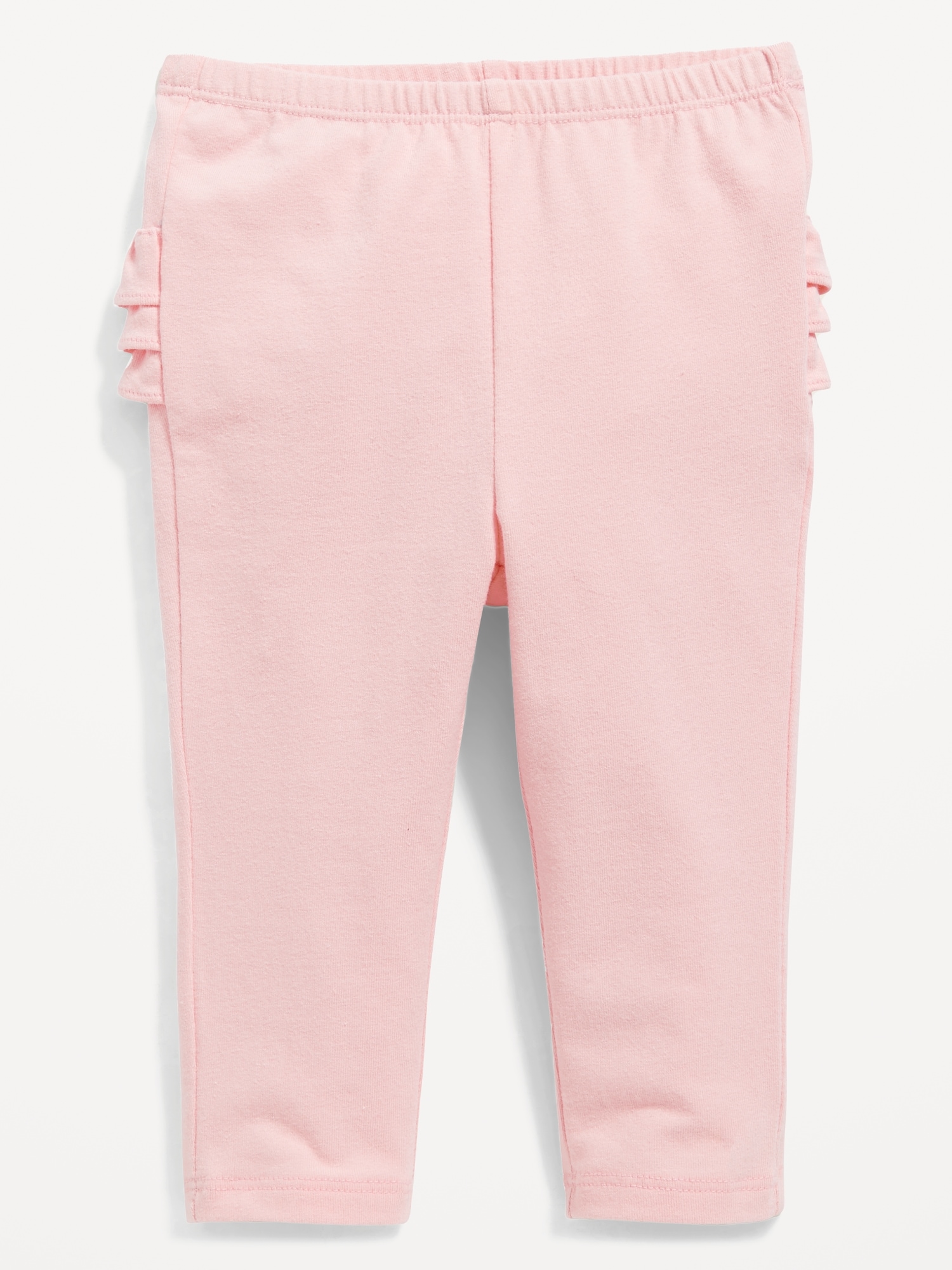 Old Navy Ruffle-Trim Leggings for Baby pink. 1