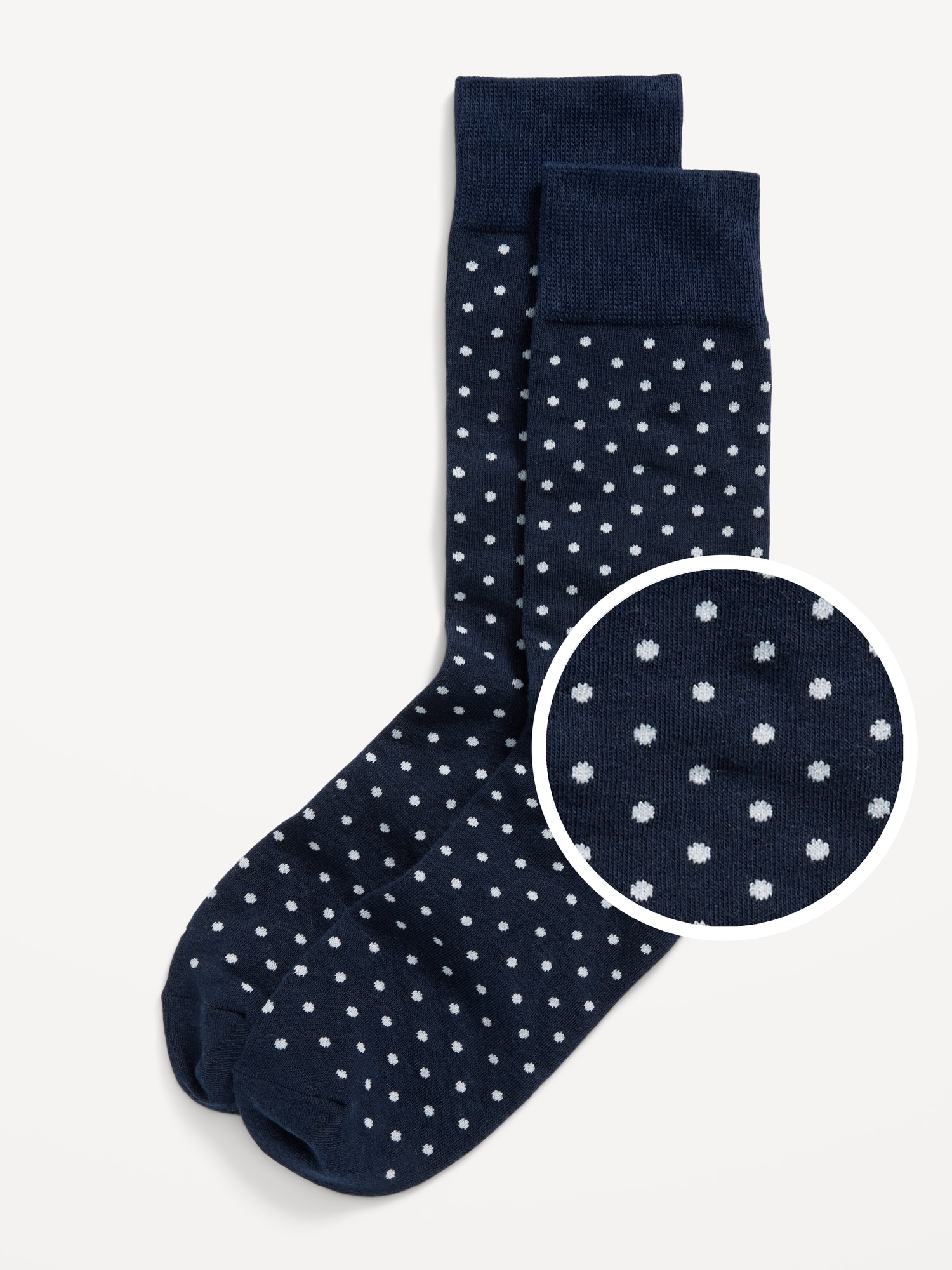 Old Navy Printed Novelty Statement Socks for Men blue. 1