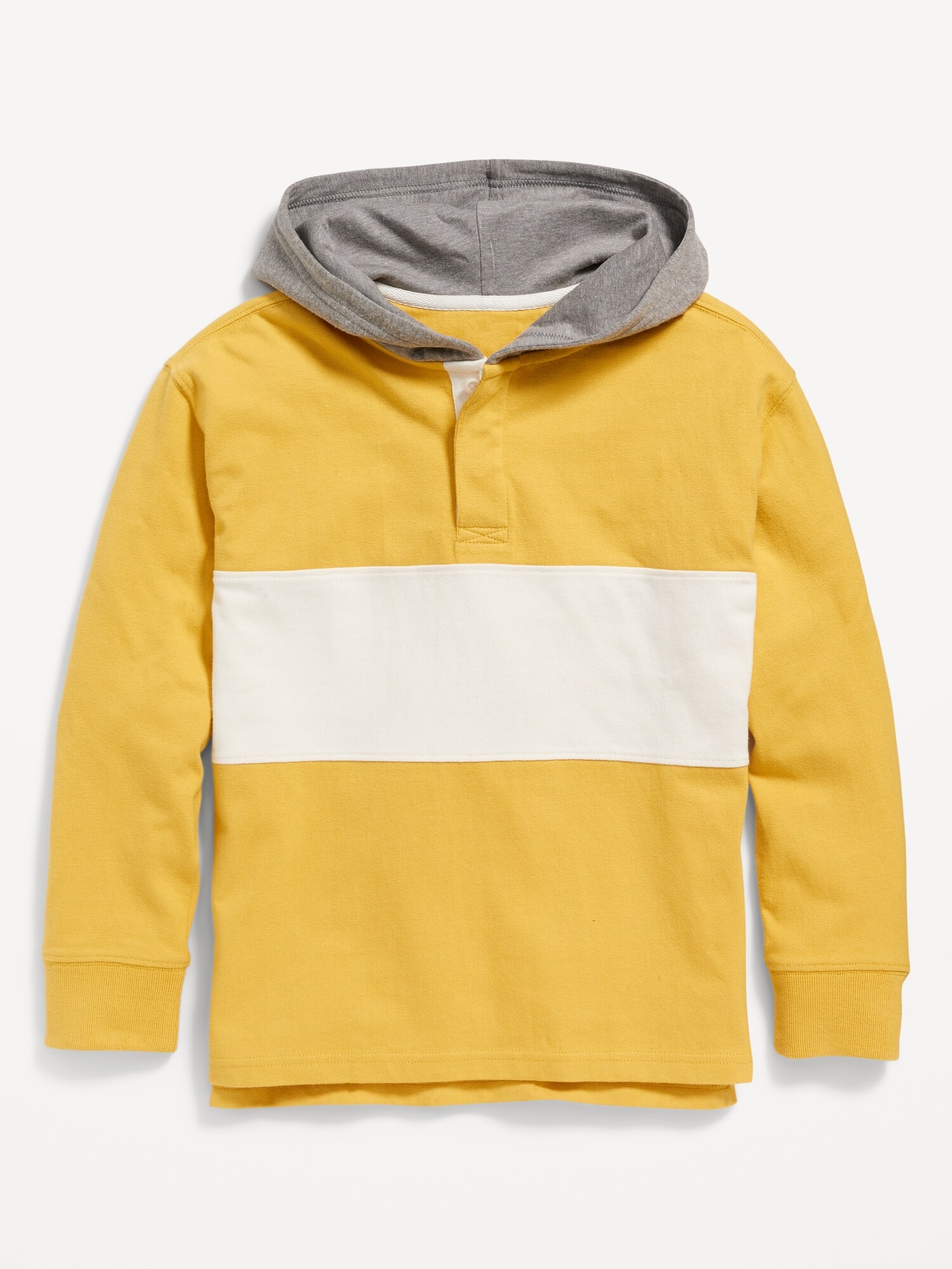 Long Sleeve Hooded Rugby Polo Shirt For Boys Old Navy long-sleeve-hooded-rugby-polo-shirt-for-boys-old-navy