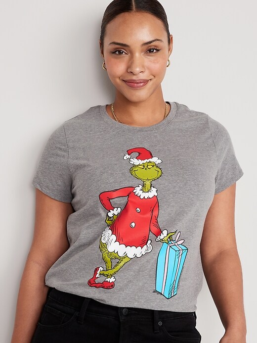 Image number 5 showing, Christmas Matching Licensed Graphic T-Shirt
